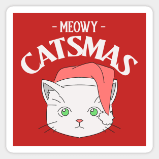 Meowy Catsmas Sticker